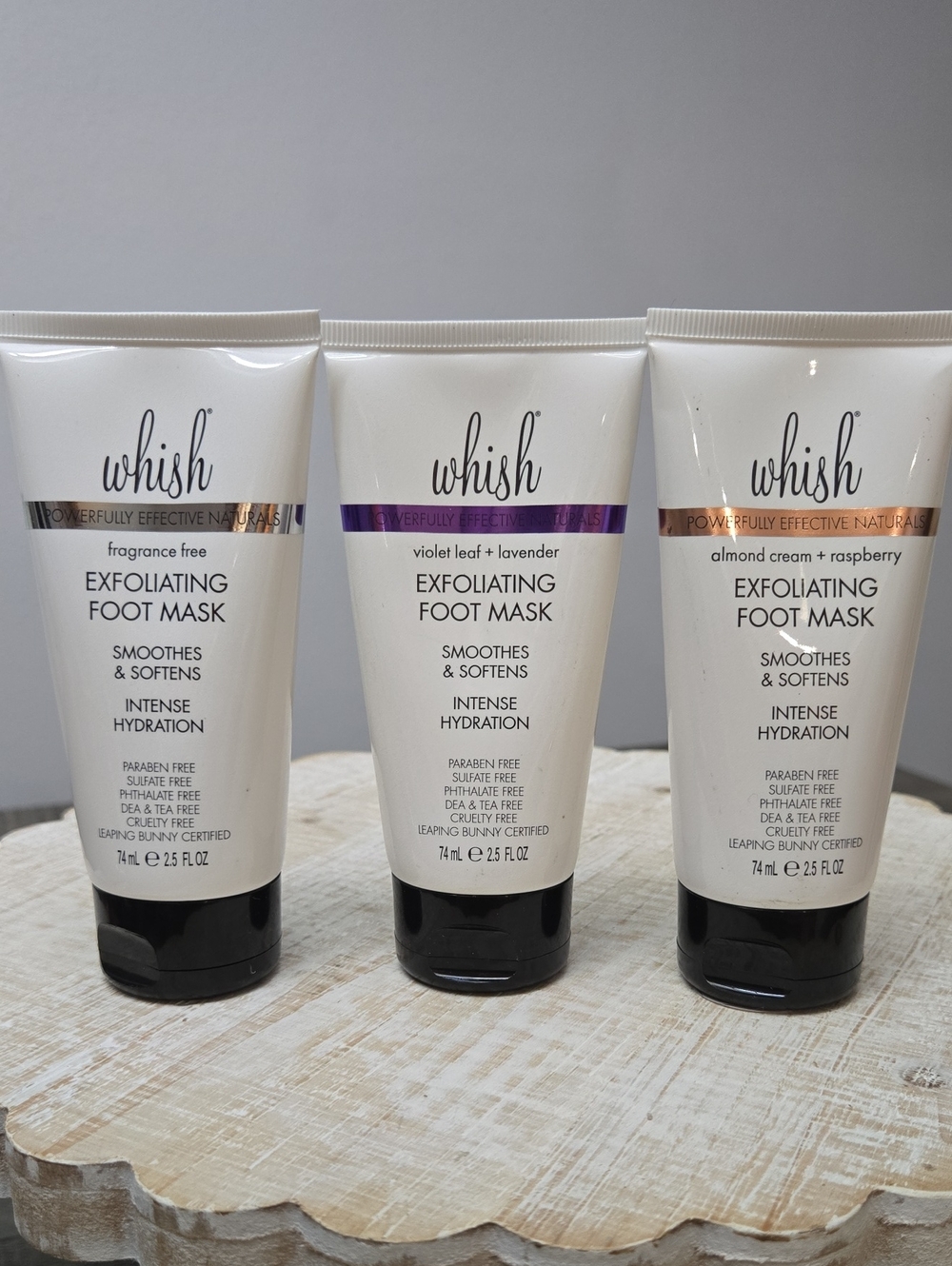 whish Exfoliating Foot Mask Trio